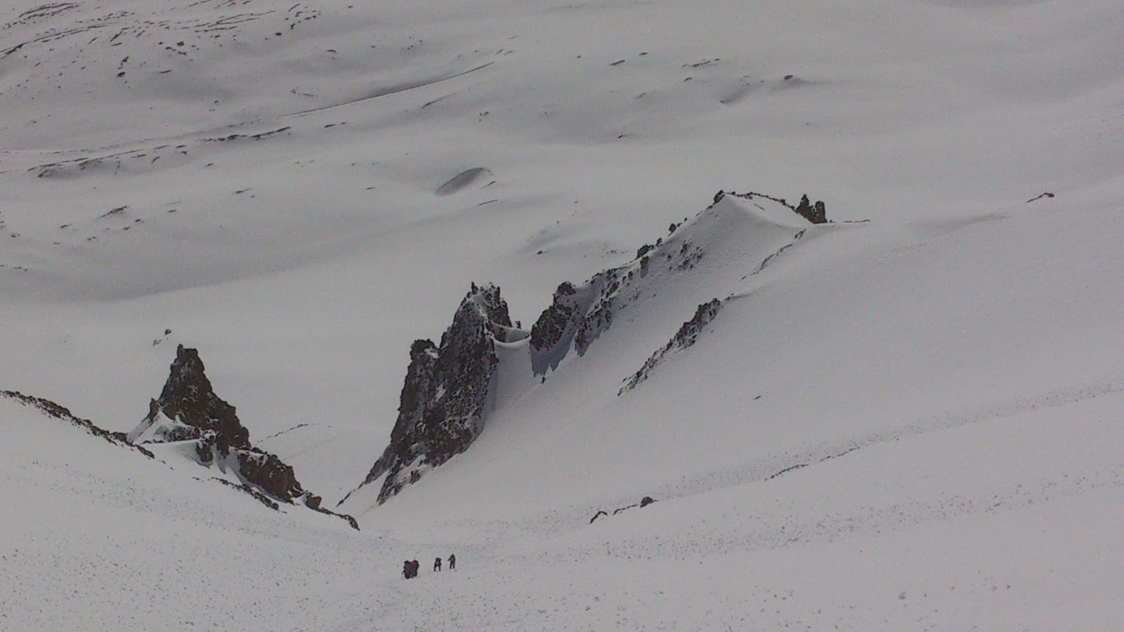 Erciyes zirvesinden