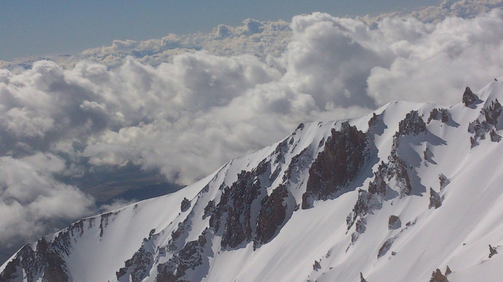 Erciyes zirvesinden
