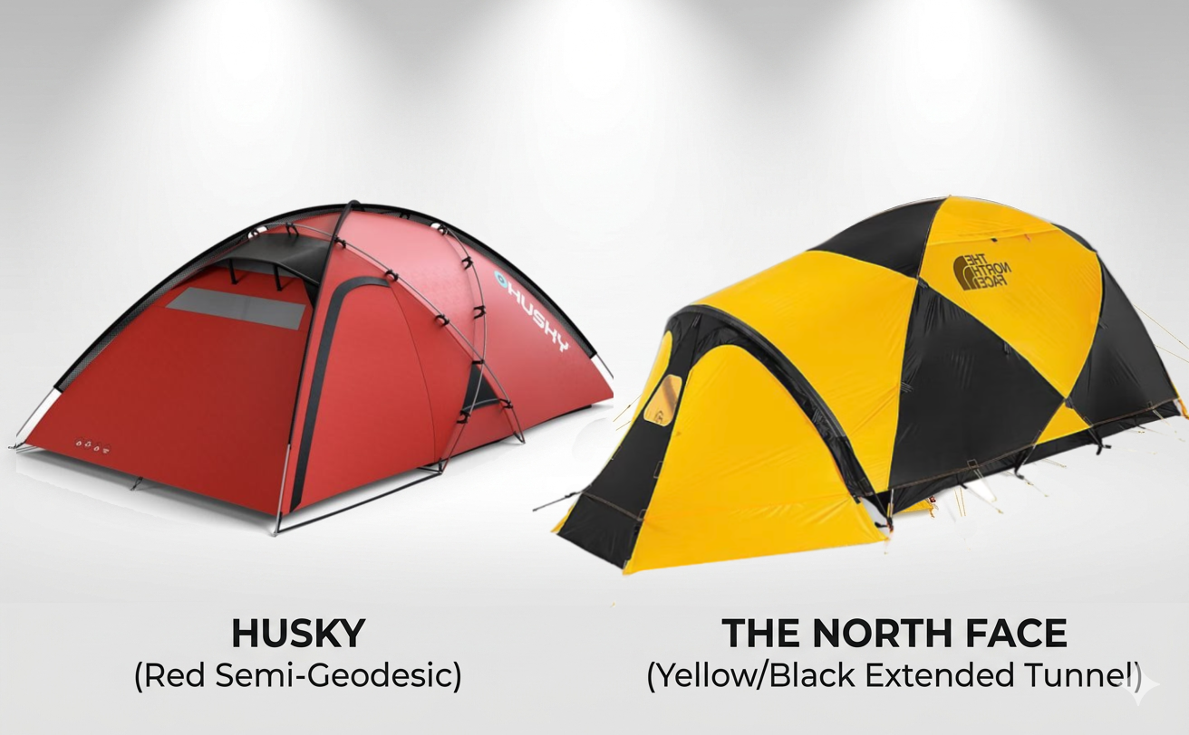 Husky vs Northface çadır